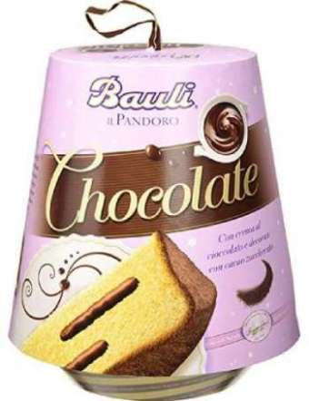 BAULI PANDORO CHOCOLATE GR 750