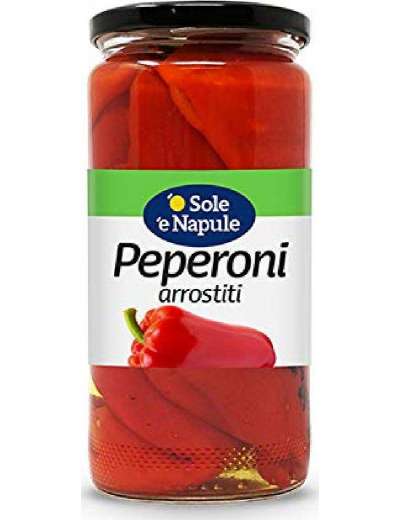 'O SOLE 'E NAPULE PEPERONI ARROSTITI NATURALE GR 480