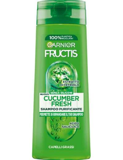 FRUCTIS SHAMPOO CUCUMBER FRESH CAPELLI GRASSI 250 ML