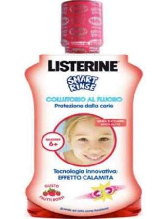 LISTERINE COLLUTORIO KIDS ANNI 6+ FRUTTI ROSSI 500 ML