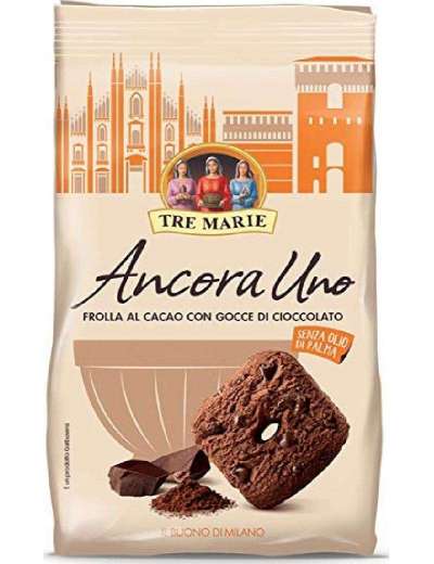TRE MARIE ANCORA UNO CACAO CON GOCCE DI CIOCOLATO E NOCCIOLE GR 300