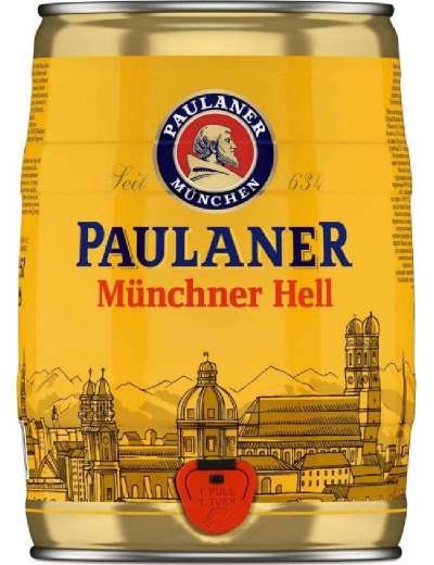 PAULANER BIRRA MUNCHNER HELL CF LT 5