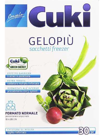 CUKI SACCHETTI PICCOLI GELOPIU' LT 1