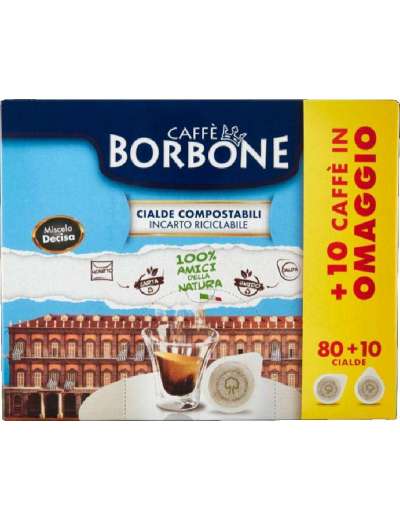 BORBONE CIALDA DECISA 80+10 PZ 90