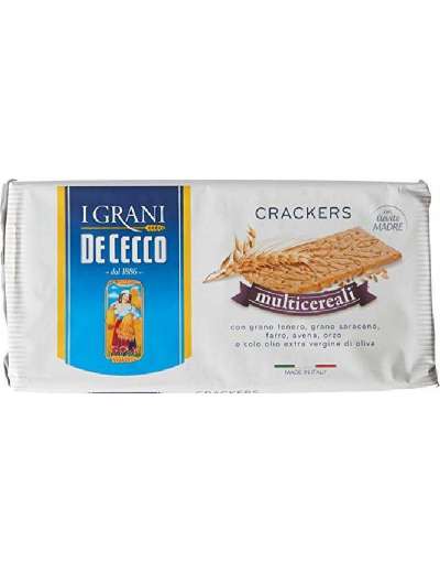 DE CECCO CRACKERS MULTICEREALI GR 250
