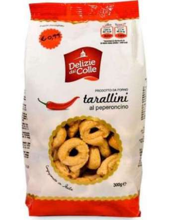 DELIZIE DAL COLLE TARALLINI PEPERONCINO GR 300