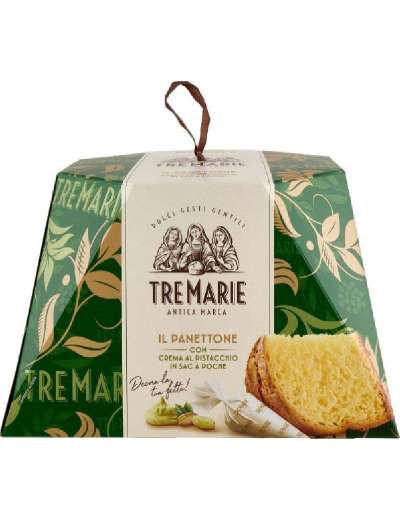 TRE MARIE PANETTONE PISTACCHIO GR 950
