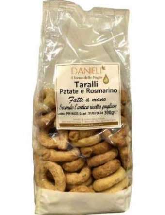 DELIZIE DAL COLLE TARALLINI PATATE E ROSMARINO GR 300