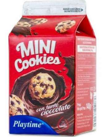 PLAYTIME MINI COOKIES CON CIOCCOLATO GR 140