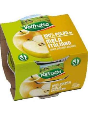 VALFRUTTA MOUSSE MELA 2X100GR GR 200