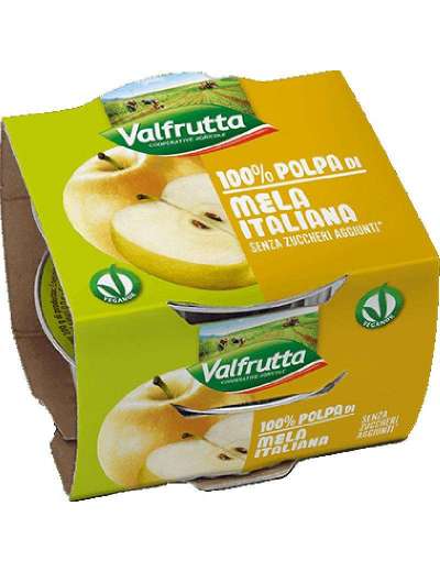 VALFRUTTA MOUSSE MELA 2X100GR GR 200